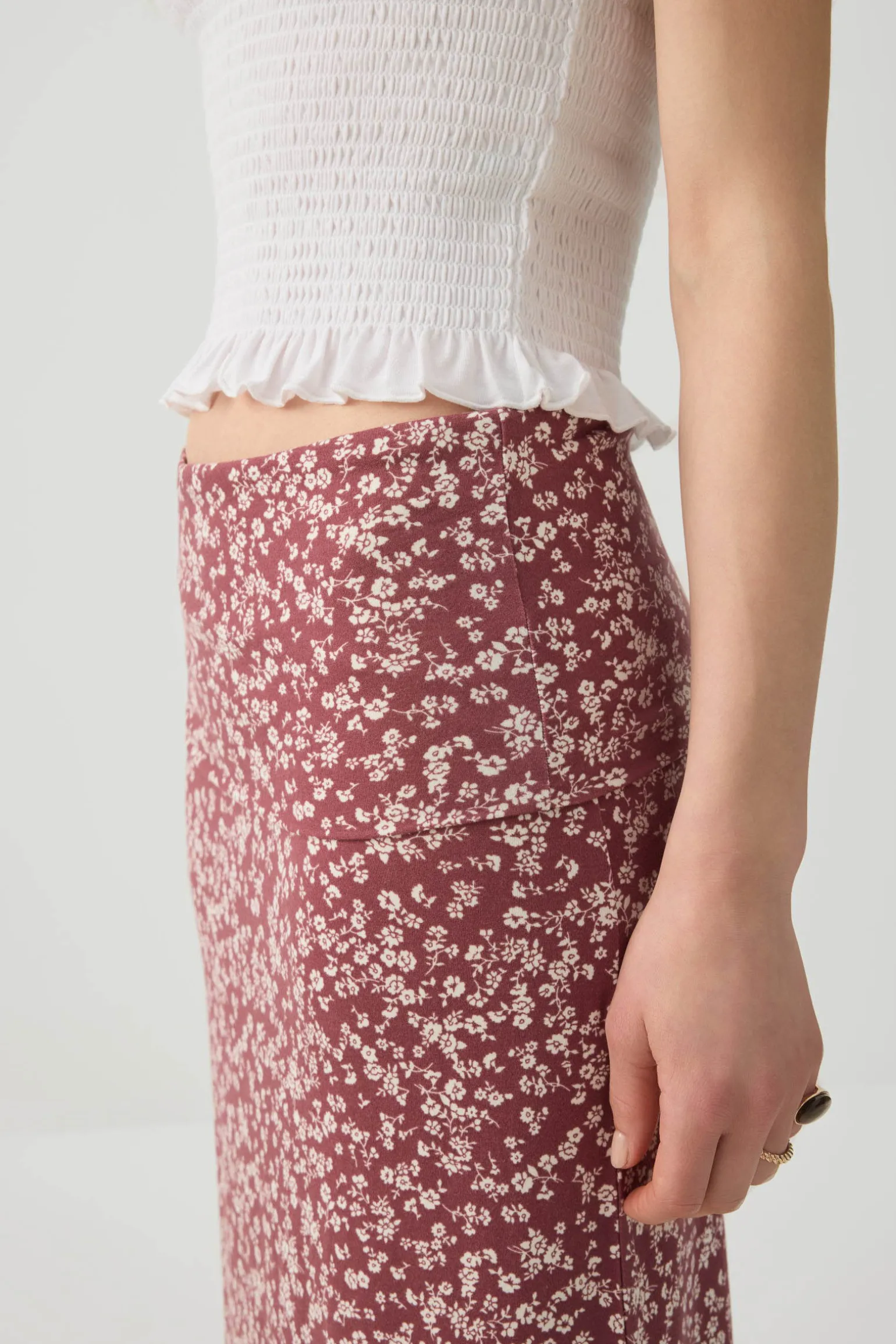 Maxi Fold-Over 2-in-1 Skirt