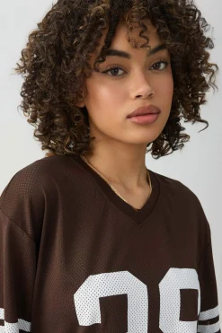 Mesh Football T-Shirt