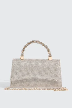 Mesh Glitter Occasion Bag