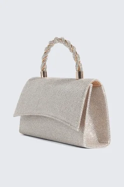 Mesh Glitter Occasion Bag