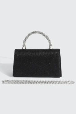 Mesh Glitter Occasion Bag