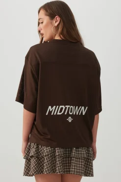 Mesh Graphic T-Shirt