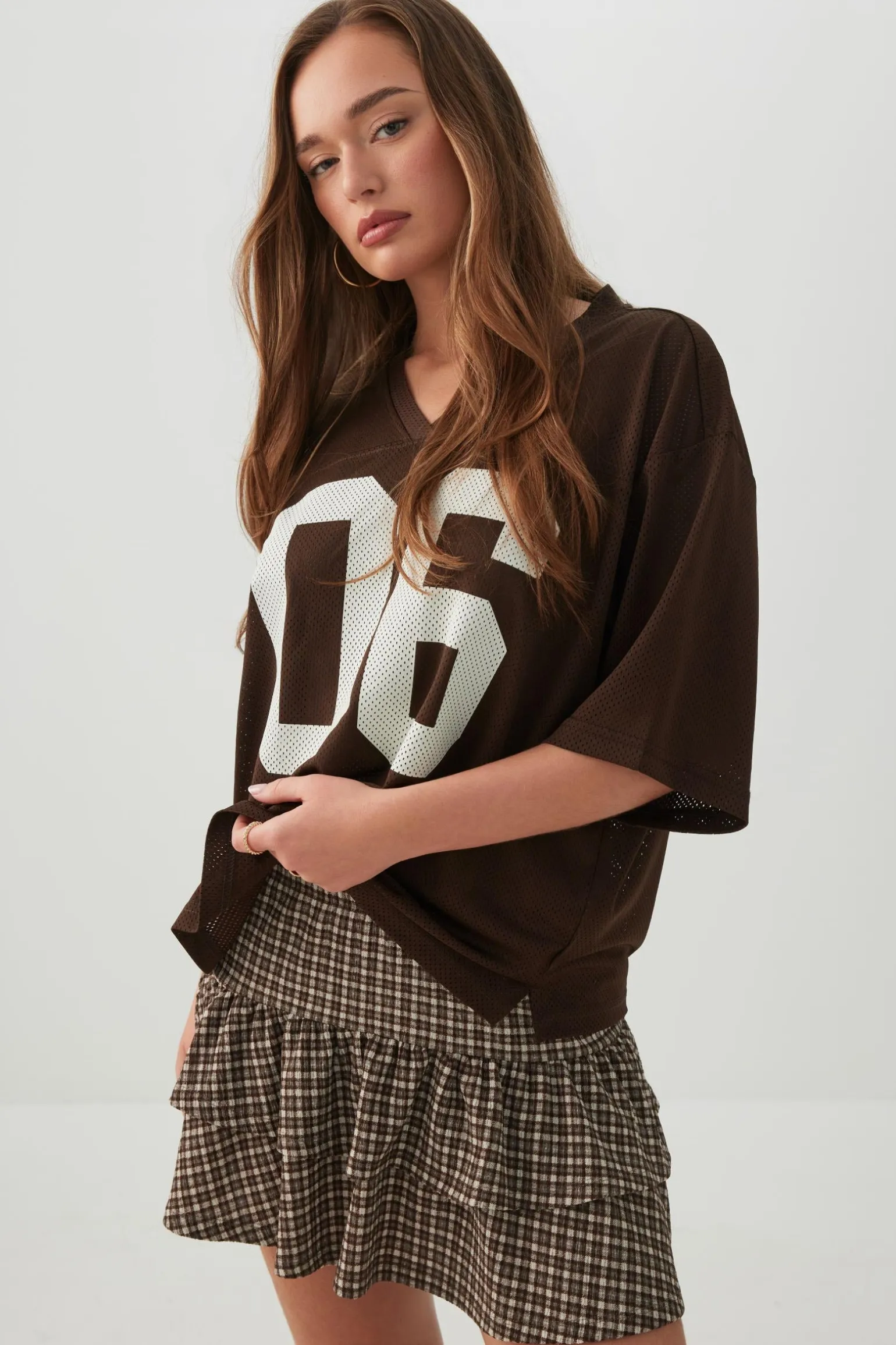 Mesh Graphic T-Shirt
