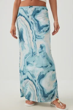 Mesh Maxi Skirt