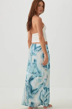 Mesh Maxi Skirt