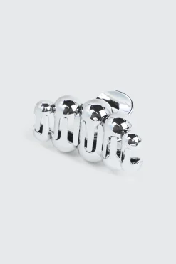 Metallic Bubble Hair Claw