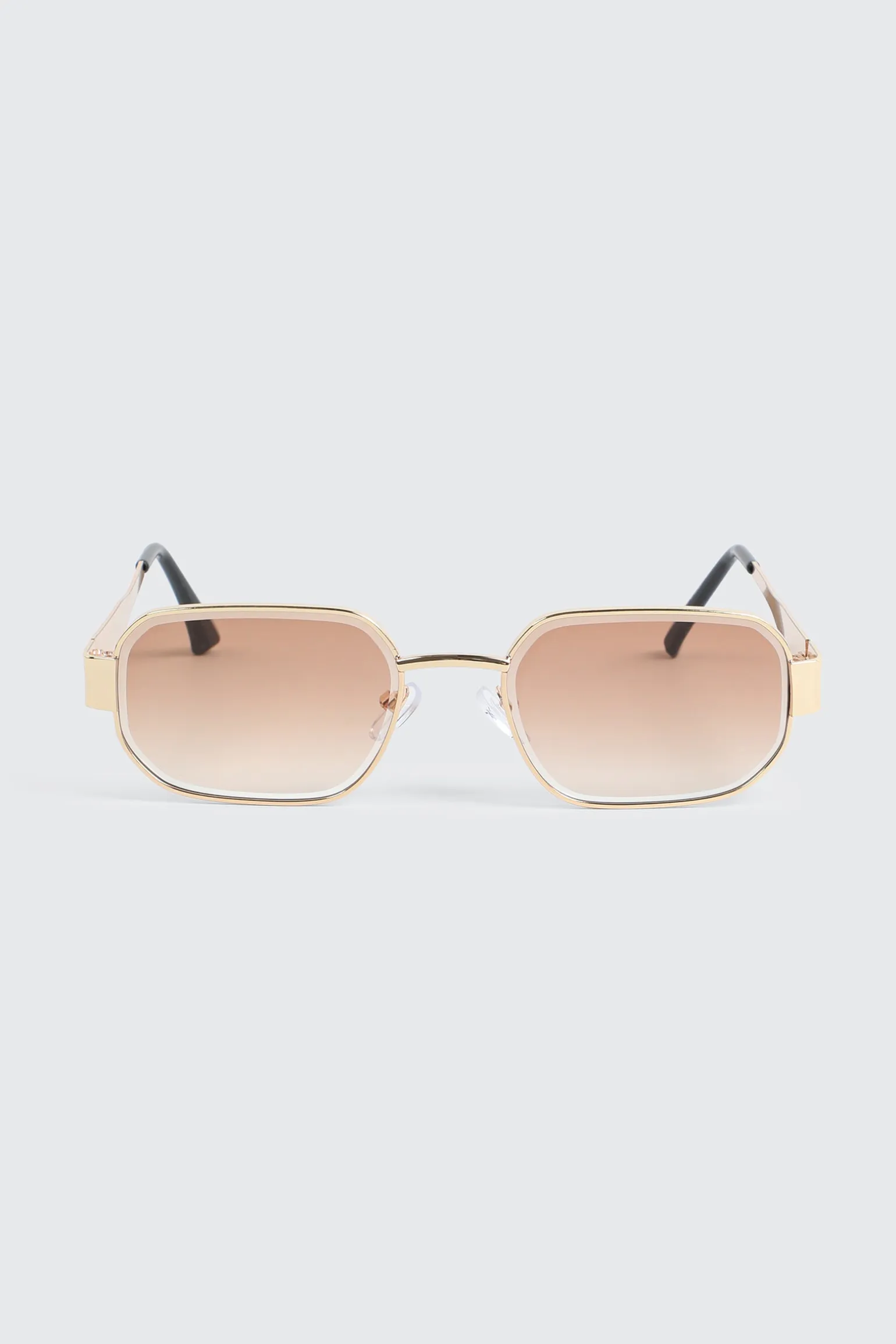 Metal Rectangular Sunglasses
