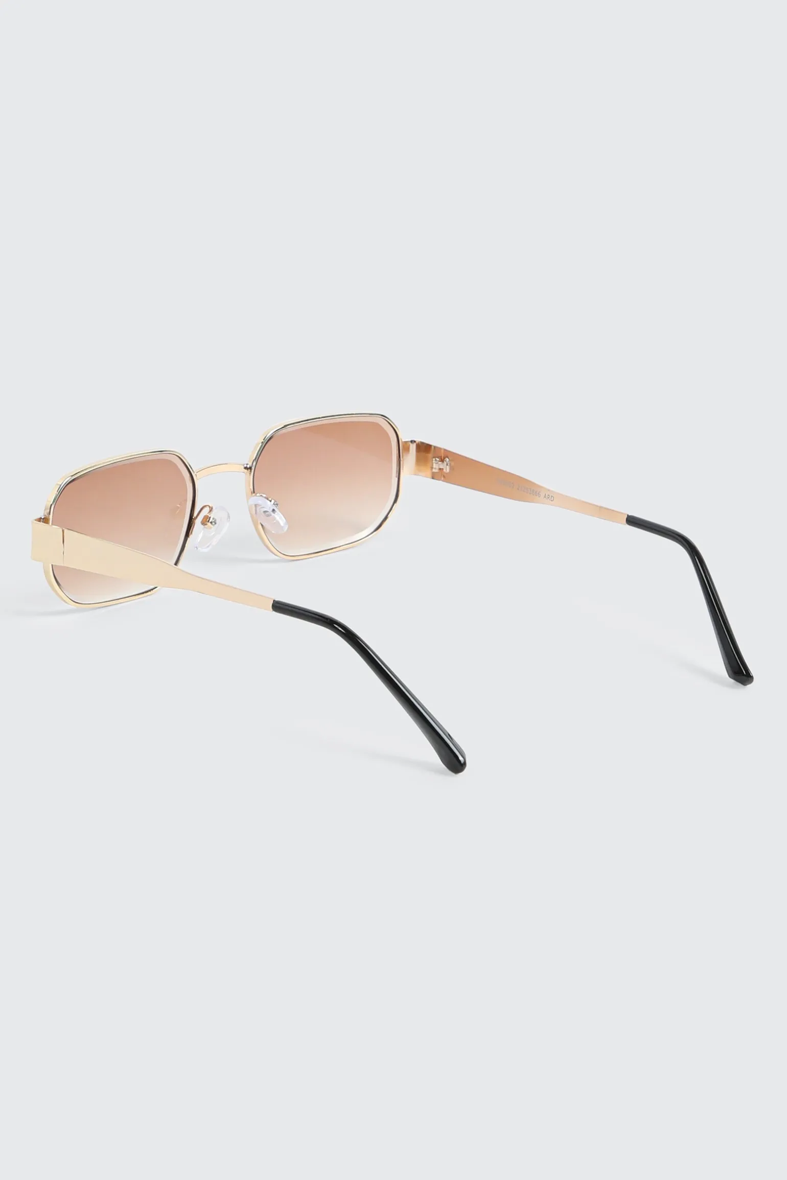 Metal Rectangular Sunglasses