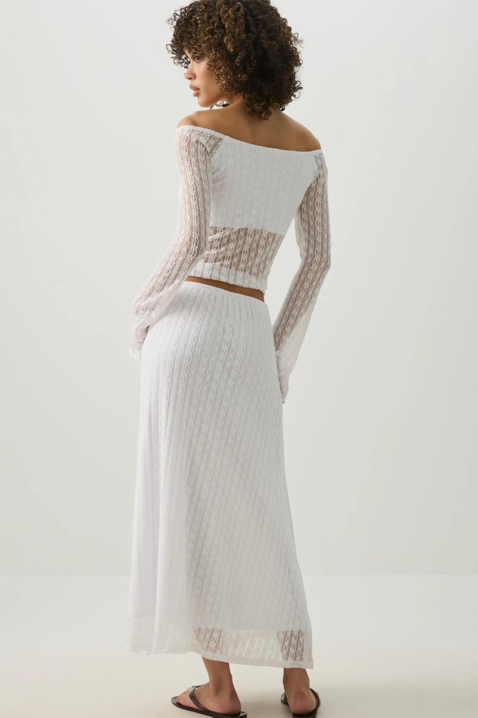 Midi Flowy Skirt