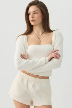 Mid Rise Poplin Boxer Shorts