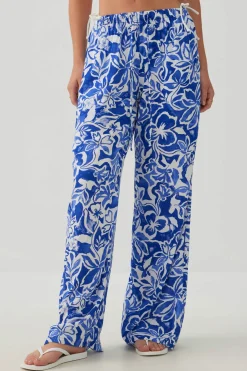 Mid Rise Slouchy Wide Leg Pant