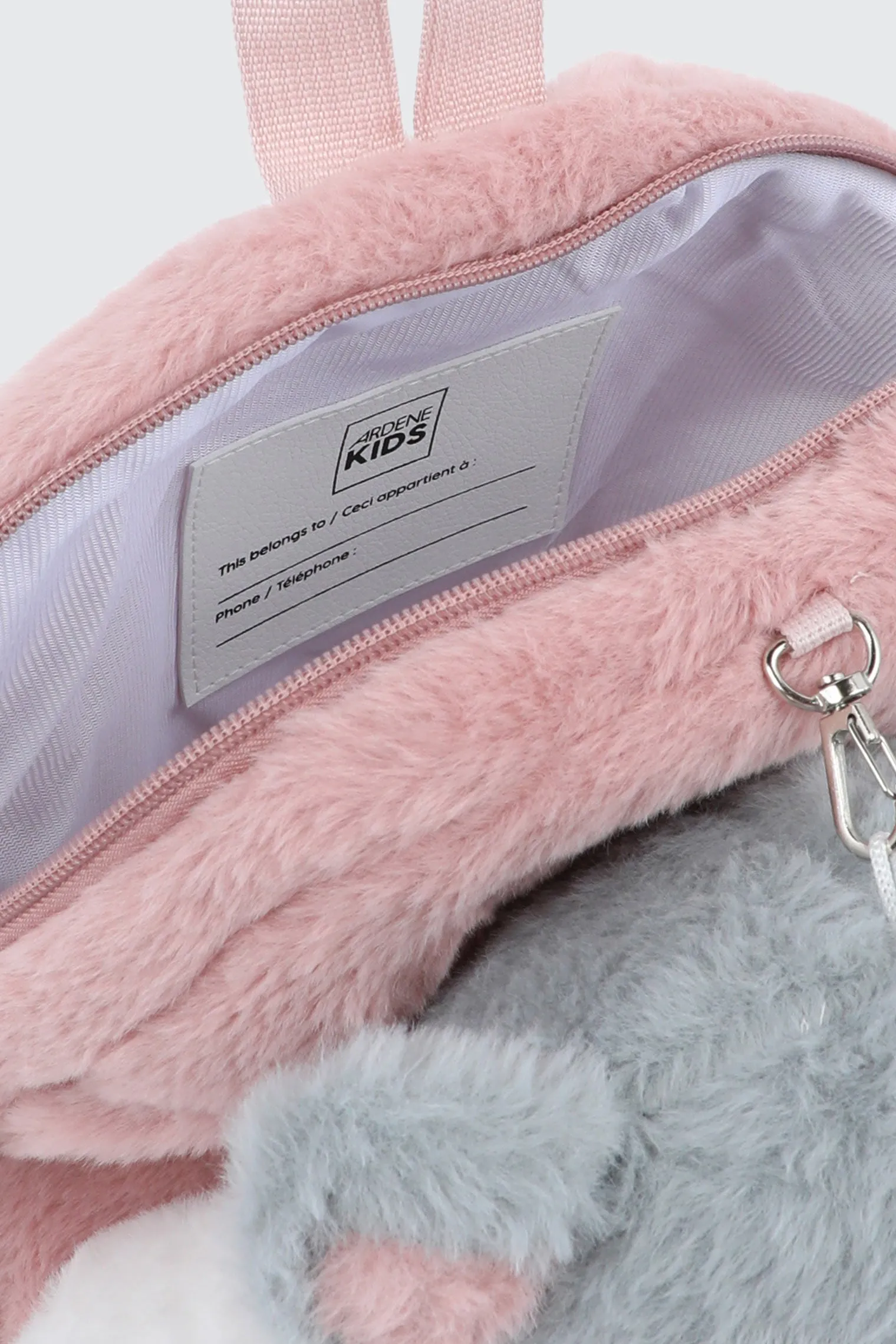 Mini Backpack with Removable Plushie