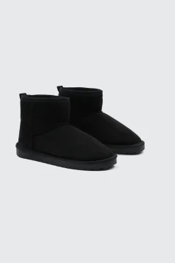 Mini Faux Sheepskin Boots