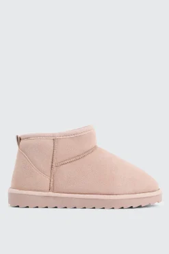 Mini Faux Sheepskin Boots