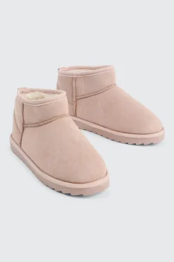Mini Faux Sheepskin Boots
