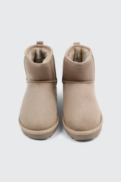 Mini Faux Sheepskin Boots