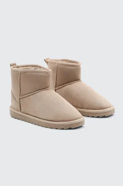 Mini Faux Sheepskin Boots