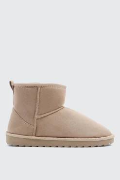 Mini Faux Sheepskin Boots