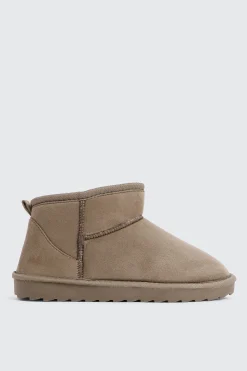 Mini Faux Sheepskin Boots