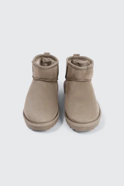 Mini Faux Sheepskin Boots