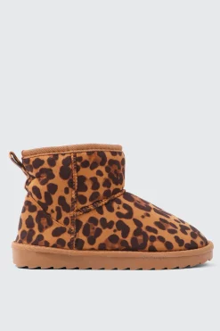 Mini Faux Sheepskin Boots