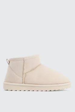 Mini Faux Sheepskin Boots