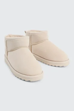 Mini Faux Sheepskin Boots