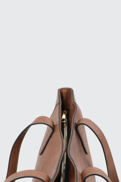 Minimalist Faux Leather Tote Bag