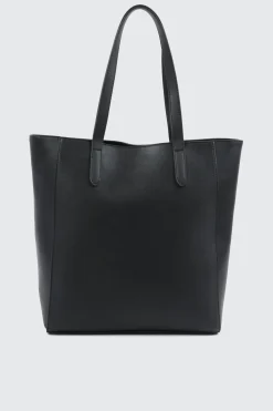 Minimalist Faux Leather Tote Bag