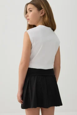 Mini Skirt with Built-In Shorts