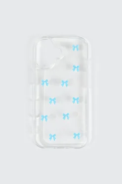 Model 17 Blue Bows Phone Case