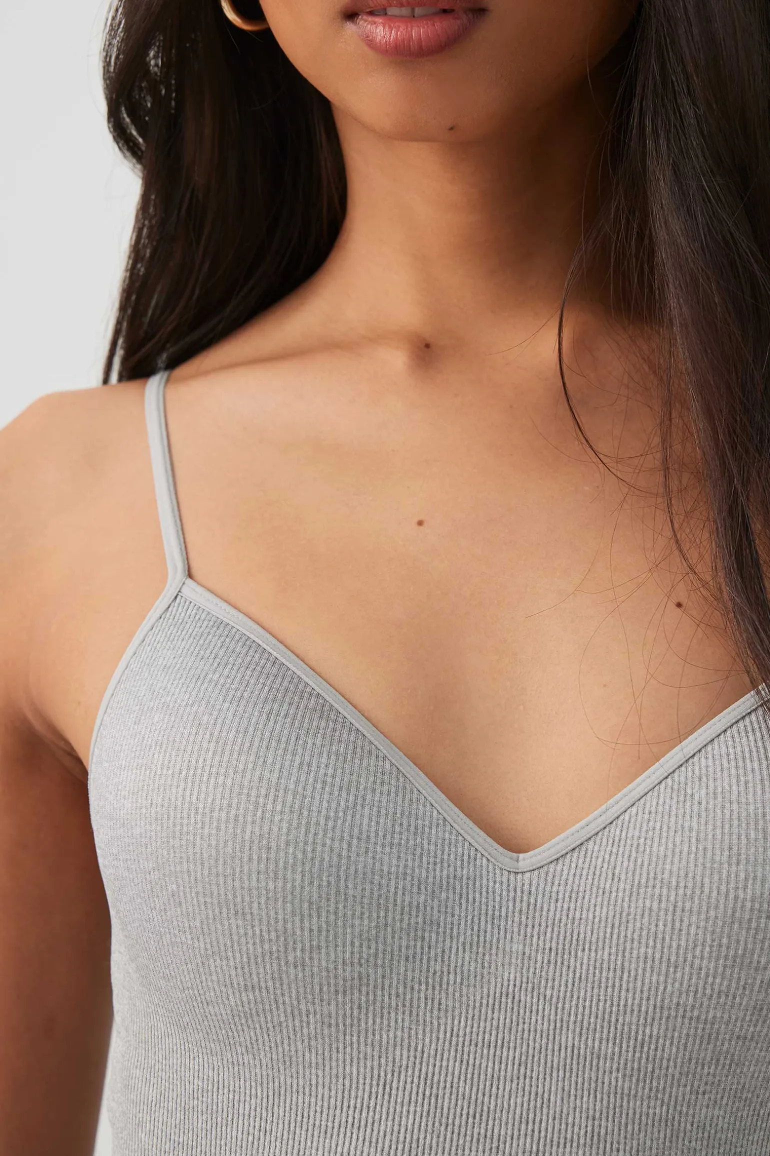 Molded Cup Seamless Rib Bodysuit