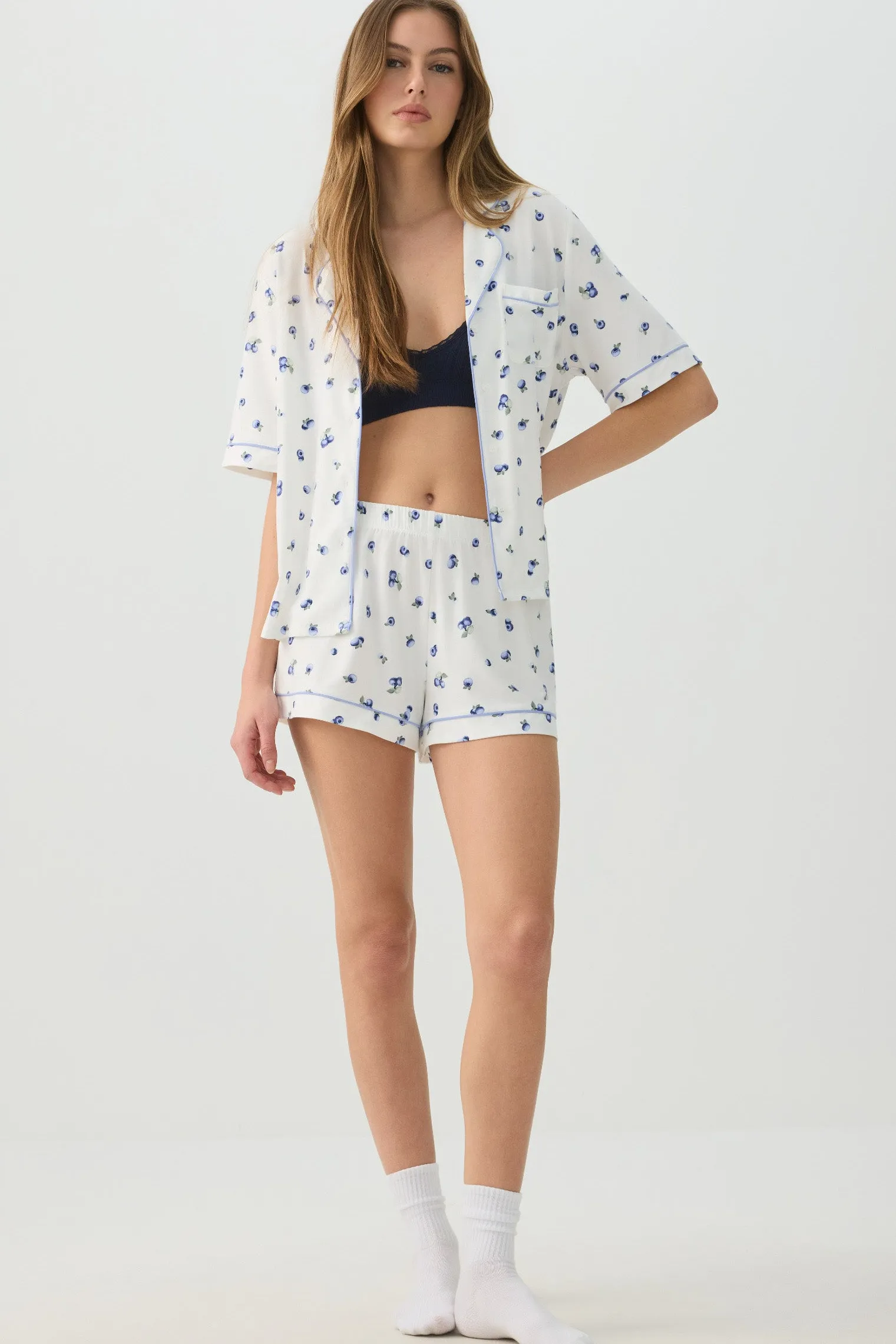 Notch Collar PJ Set
