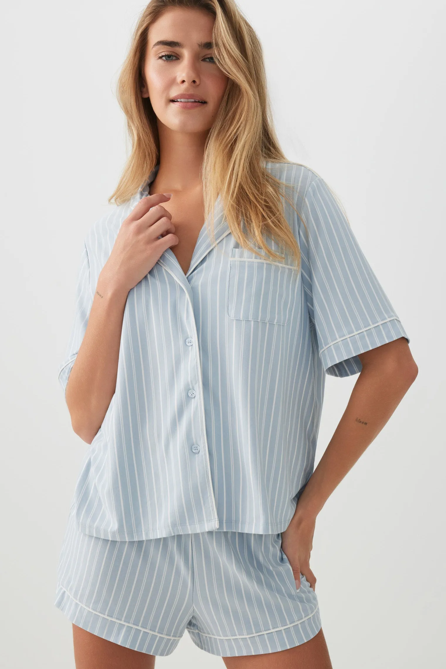 Notch Collar PJ Set