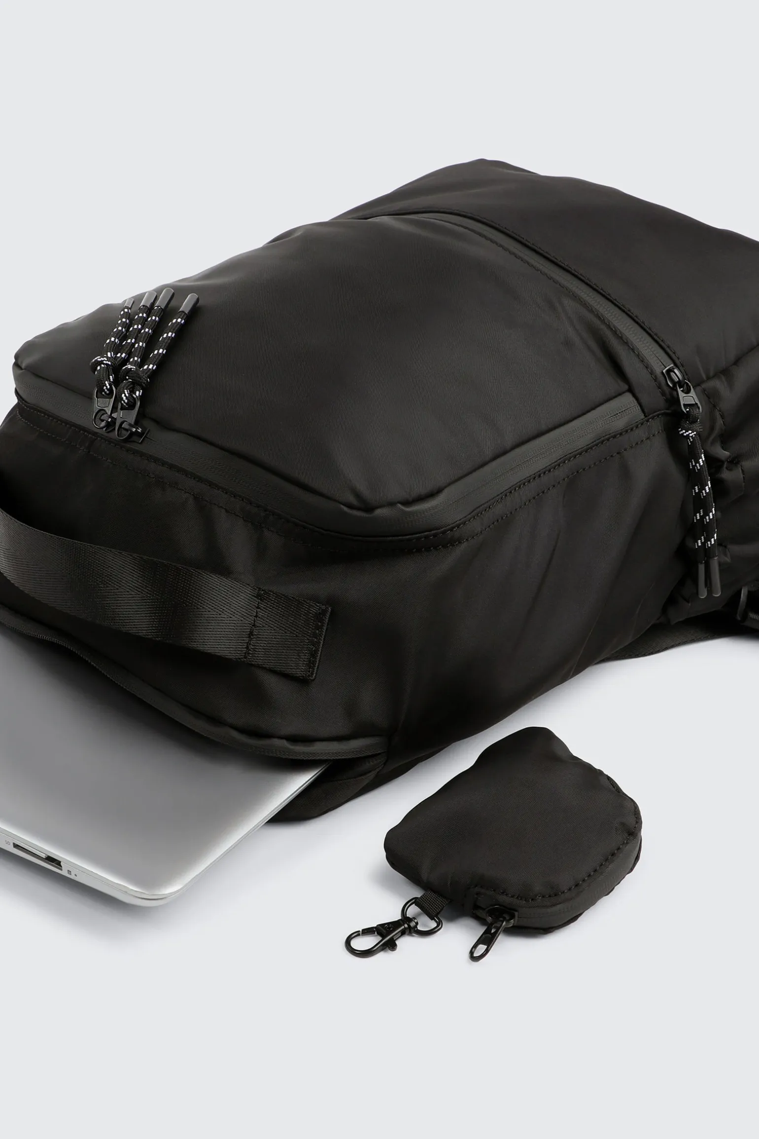 Nylon Backpack with Coin Purse