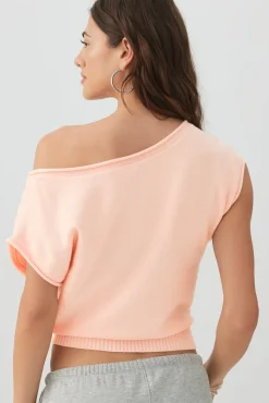 Off Shoulder Cinched Waist Top