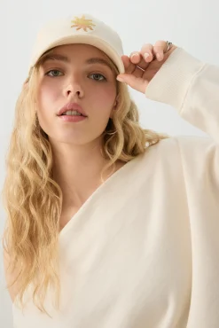 Off Shoulder Sweatshirt