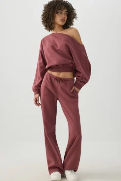 Off Shoulder Sweatshirt
