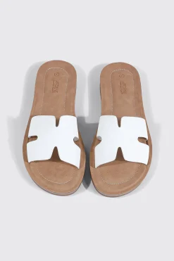 One Band Flat Sandals