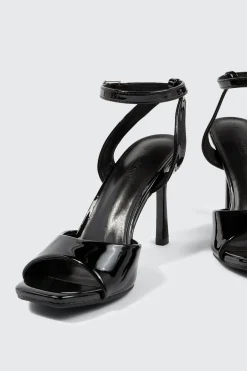 One Band Square Toe Sandals