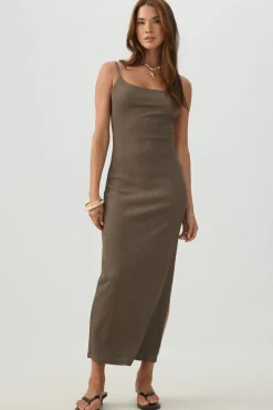 Open back Bodycon Midi Dress