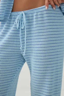 Open Stitch Crochet Pant