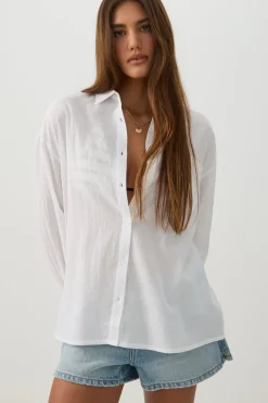 Oversized Button Up Shirt