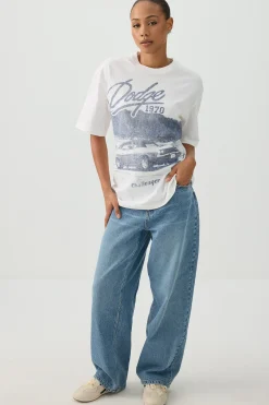 Oversized Dodge Challenger T-Shirt