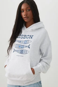 Oversized Graphic Hoodie