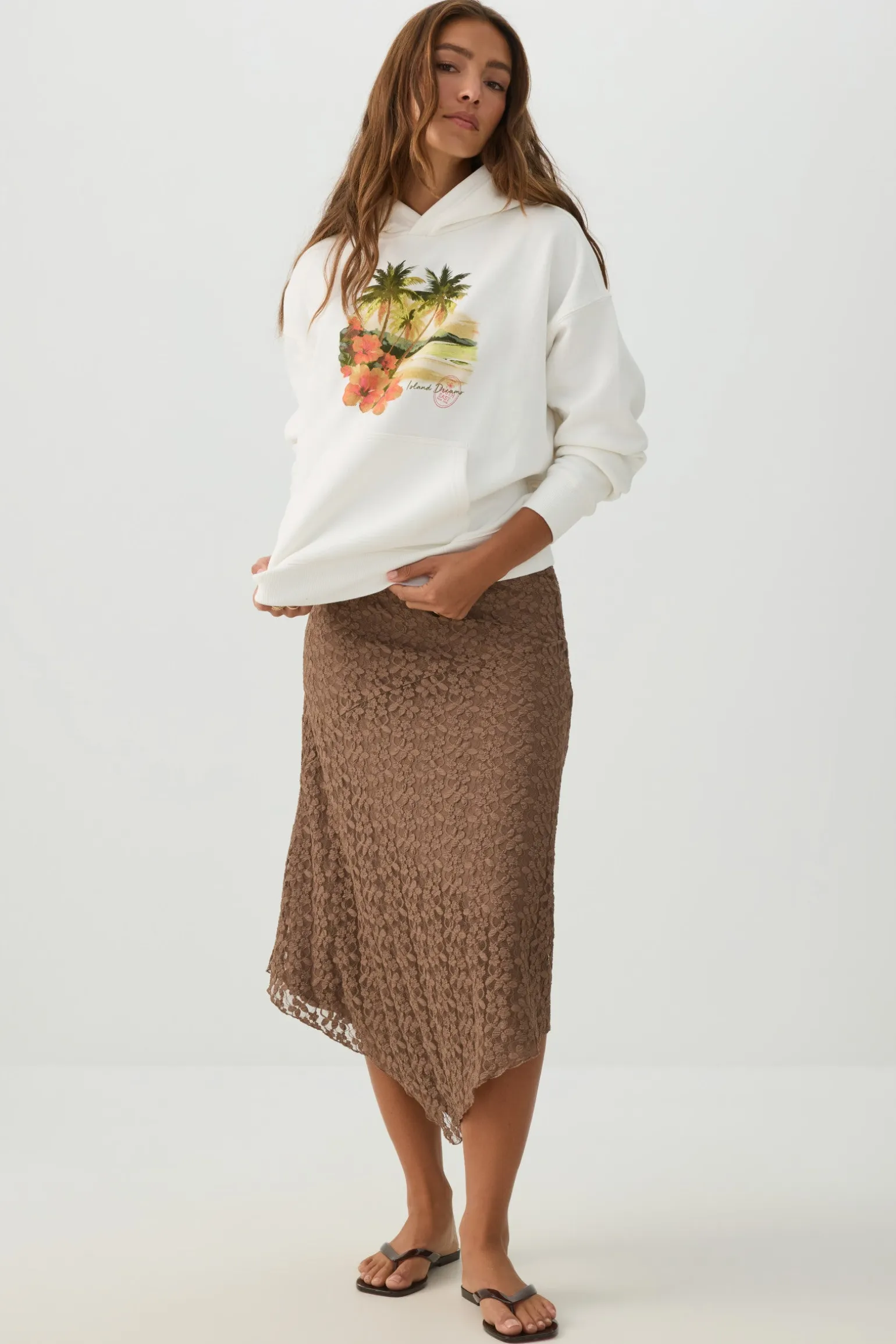 Oversized Graphic Hoodie