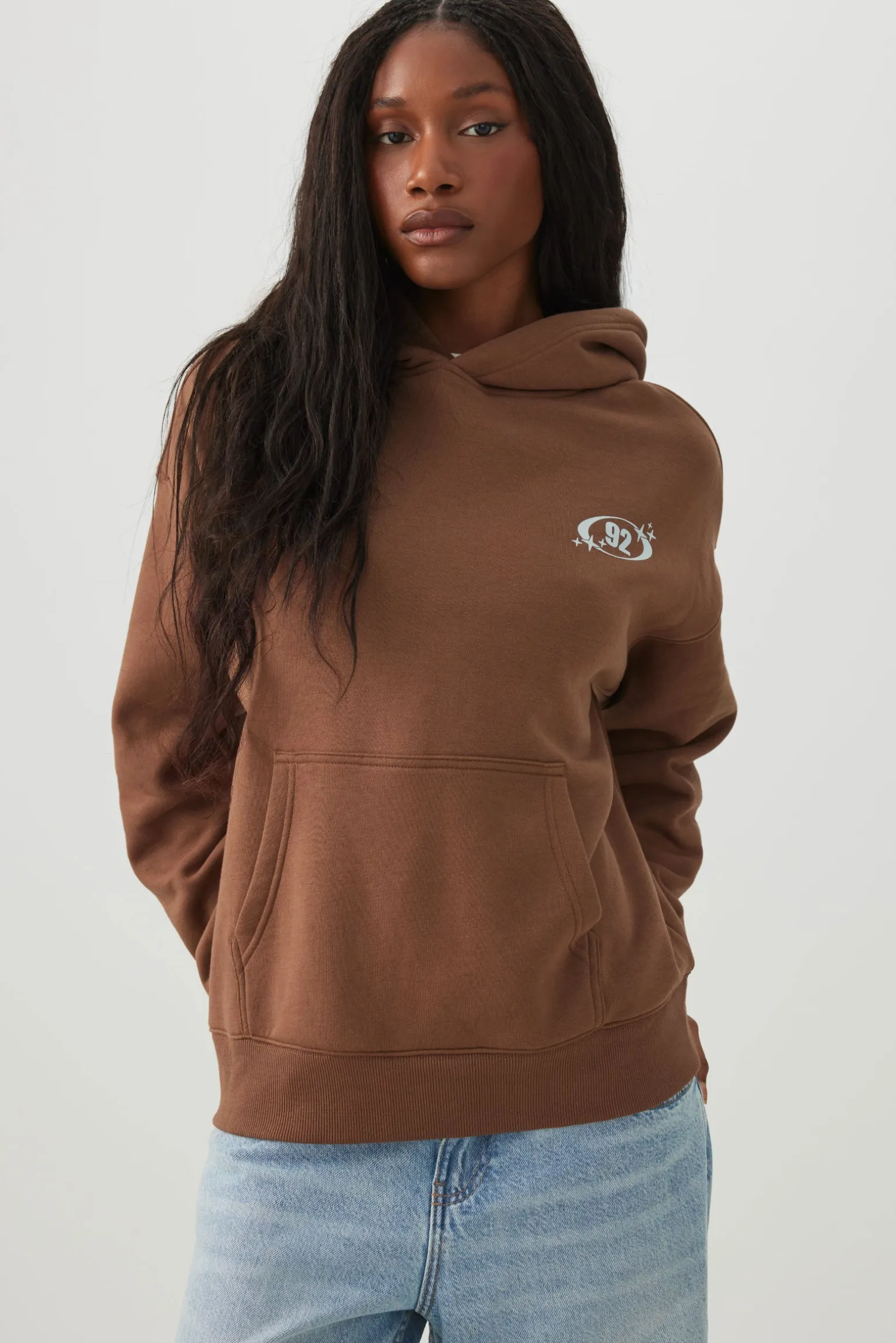 Oversized Graphic Hoodie