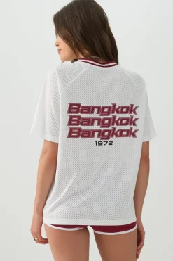 Oversized Mesh Thailand Football Top