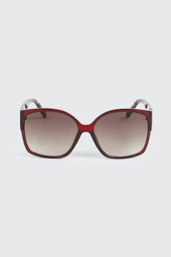 Oversized Square Cat Eye Sunglasses