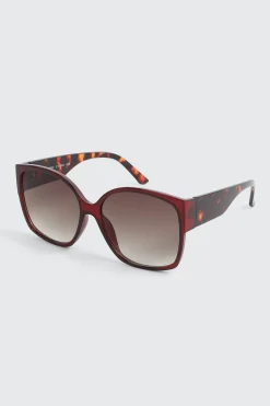 Oversized Square Cat Eye Sunglasses